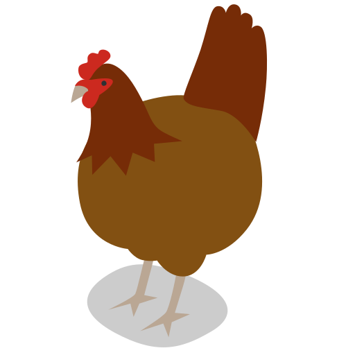 Animal, animals, bird, chicken, farm, hen, rural icon - Free download