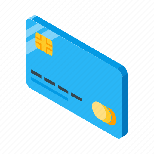 Card, credit, isometric, money, payment icon - Download on Iconfinder