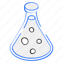 chemical, lab equipment, conical flask, lab chemical, elementary flask
