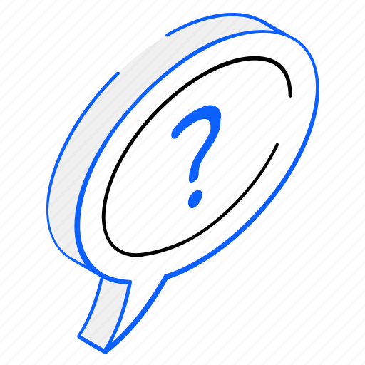 Question, query, faq, ask question, problem icon - Download on Iconfinder