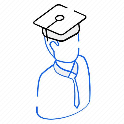 Student, scholar, graduate, qualified, degree holder icon - Download on Iconfinder