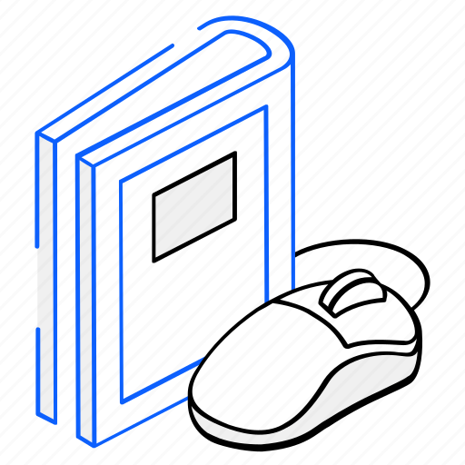 E book, e learning, online book, online library, digital library icon - Download on Iconfinder