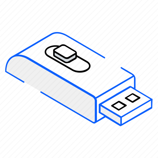 Usb, storage device, flash drive, memory stick, memory drive icon - Download on Iconfinder