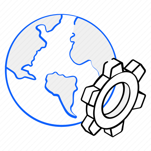 World, global settings, global management, global maintenance, earth icon - Download on Iconfinder