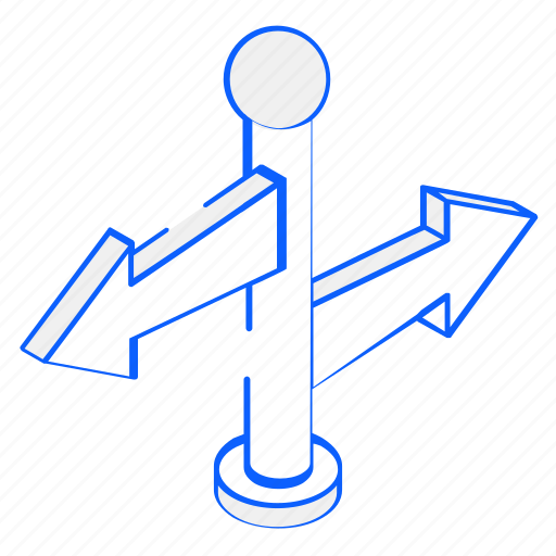 Direction post, signpost, guidepost, road board, signage icon - Download on Iconfinder