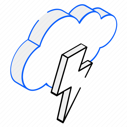Storm, thunderstorm, electrical storm, lightning storm, cloudburst icon - Download on Iconfinder