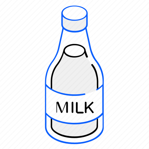 Milk, milk bottle, dairy product, drink, beverage icon - Download on Iconfinder