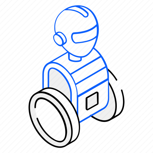 Bionic man, bot, robot, machine, humanoid icon - Download on Iconfinder
