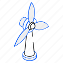 wind turbine, wind power, wind engine, rotary engine, windmill