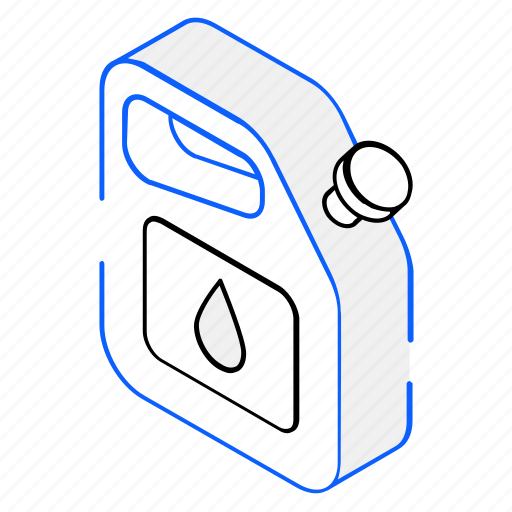 Jerry can, bottle, gallon, chemical gallon, water bottle icon - Download on Iconfinder