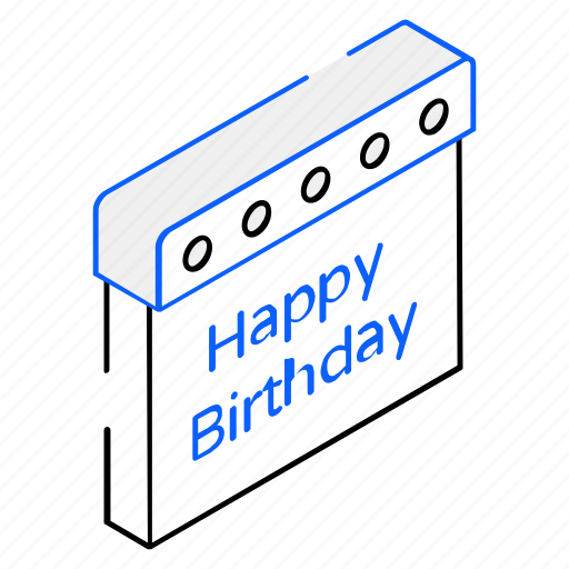 Birthday wish, happy birthday, birthday greeting, website, webpage icon - Download on Iconfinder