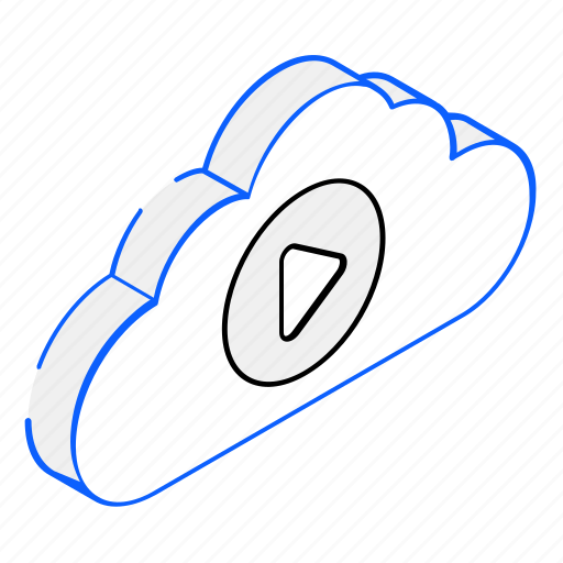 Video storage, cloud video, cloud media, internet video, video streaming icon - Download on Iconfinder