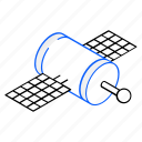 satellite, artificial satellite, orbiter, space platform, space station