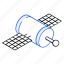satellite, artificial satellite, orbiter, space platform, space station 