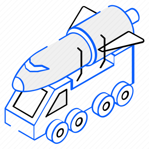 Rocket launcher, missile launcher, spacecraft, spaceship, rocket icon - Download on Iconfinder