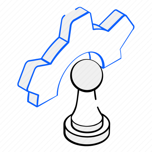Chess piece, business strategy, pawn, strategical management, rook icon - Download on Iconfinder