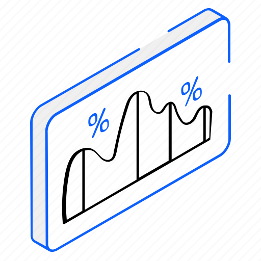 Area chart, graph, business chart, data presentation, analytics icon - Download on Iconfinder