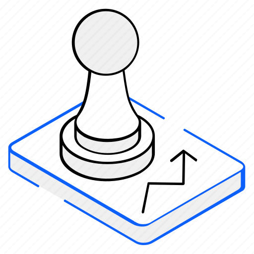 Chess piece, business strategy, pawn strategy, rook icon - Download on Iconfinder