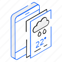 weather app, mobile app, online weather, forecast, accuweather
