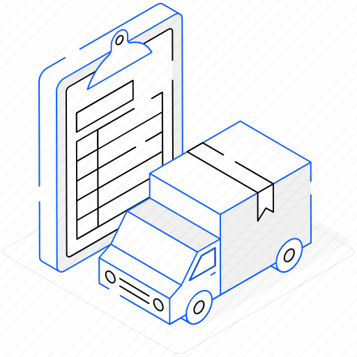 Logistic document, records management, inventory list, to do, order list icon - Download on Iconfinder