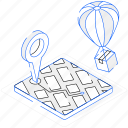 air balloon, air delivery, balloon delivery, hot balloon, logistics