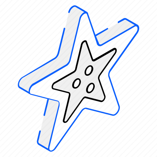 Sea star, starfish, echinoderm, animal, sea creature icon - Download on Iconfinder