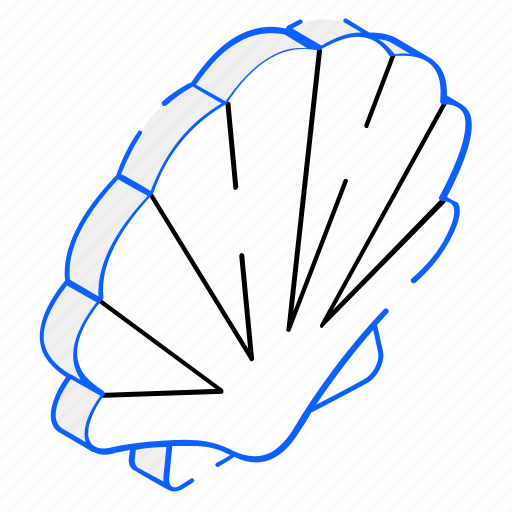 Mollusc, shellfish, seashell, scallop, oyster icon - Download on Iconfinder