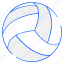 ball, volleyball, plaything, sports, game 
