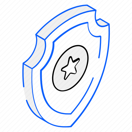 Shield badge, star shield, honor, reward, police badge icon - Download on Iconfinder
