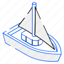 yacht, sailboat, boat, ship, sailing vessel