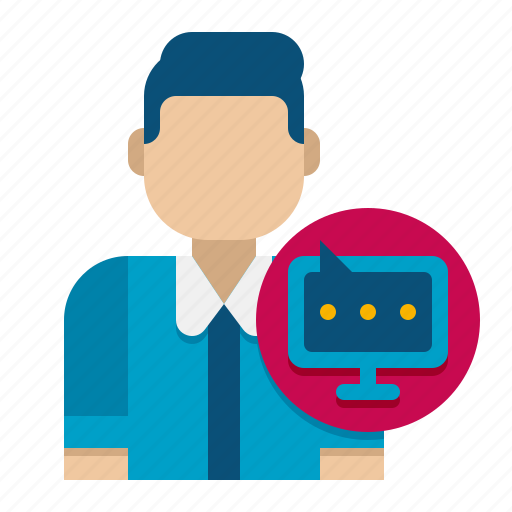 It, consultant, male, customer service icon - Download on Iconfinder