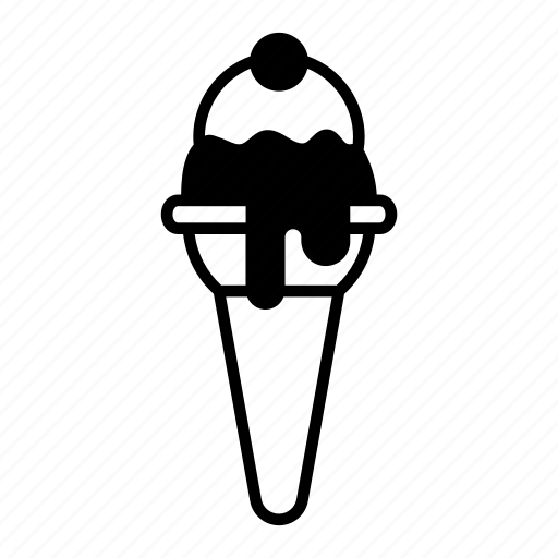 Sweet, dessert, ice cream, cake, cone icon - Download on Iconfinder