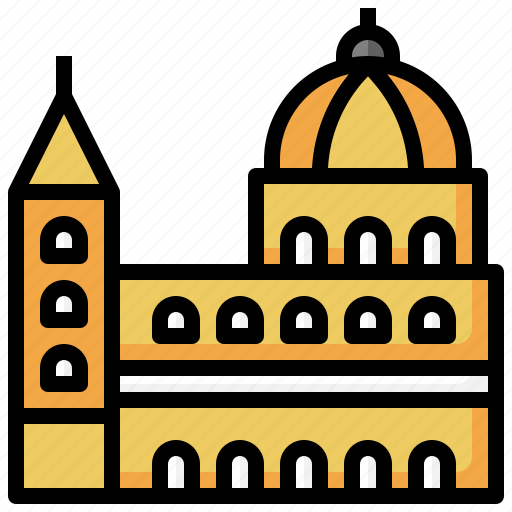 Landmark, cathedral, tourism, florence, architecture icon - Download on Iconfinder