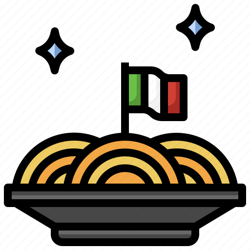 Italy, dish, spaghetti, pasta, food, italian icon - Download on Iconfinder