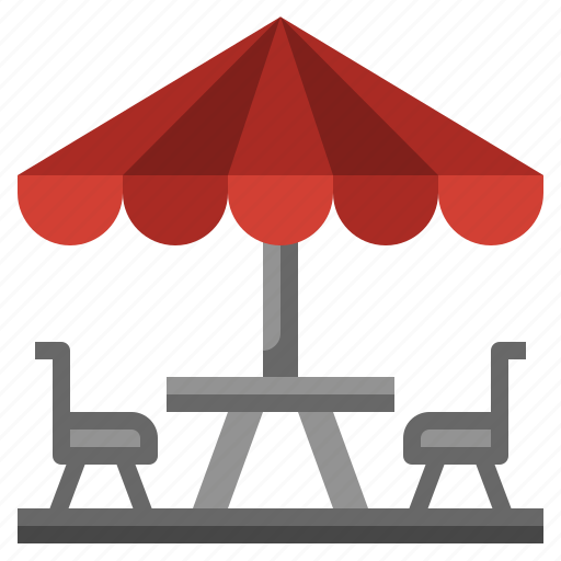 Terrace, vacation, restaurant, summer icon - Download on Iconfinder