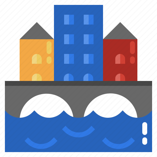 Water, bridge, landmark, venice, architectonic icon - Download on Iconfinder