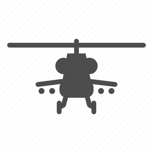 Combat, helicopter, air, aircraft, transport, rocket, wing icon - Download on Iconfinder