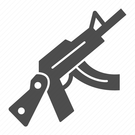 Rifle, kalashnikov, army, automatic, weapon, gun icon - Download on Iconfinder