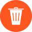 bin, garbage, office, paper, rubbish, throw, trash 