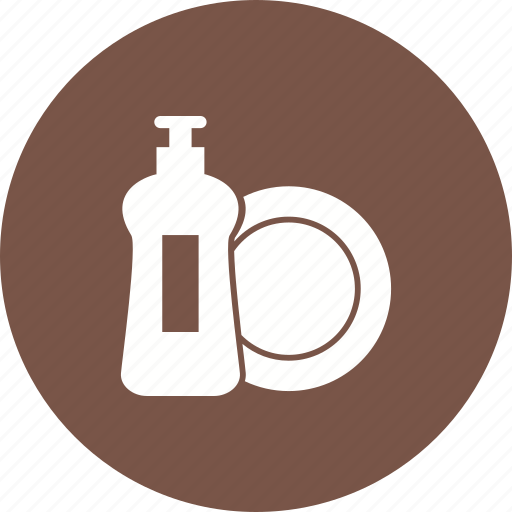 Dish, kitchen, lemon, liquid, soap, wash, washing icon - Download on Iconfinder