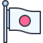 japan, flags, country, nation, world 