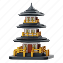 building, pagoda 