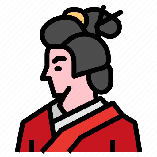 Asian, female, geisha, japan, kimono icon - Download on Iconfinder