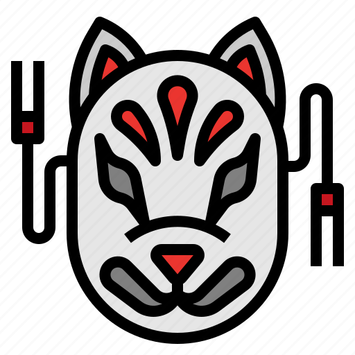 Culture, fox, japan, kitsune, mask icon - Download on Iconfinder