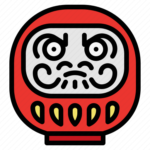 Cultures, daruma, fortune, japan, japanese, toys icon - Download on  Iconfinder