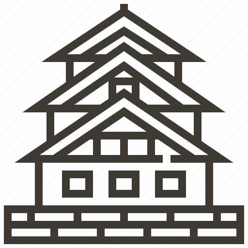 Architecture, building, home, house, japan icon - Download on Iconfinder