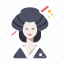 asian, female, geisha, japan, japanese, kimono, kyoto