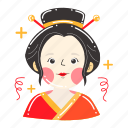 geisha, woman, female, hostess, japanese, japan, culture, traditional, asian