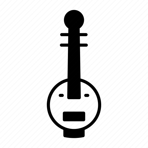 Music, guitar, traditional, japanese, musical instrument, shamisen icon - Download on Iconfinder