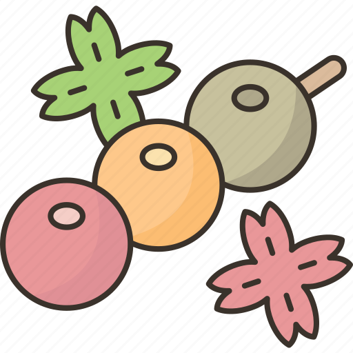 Dango, dessert, sweet, japanese, snack icon - Download on Iconfinder